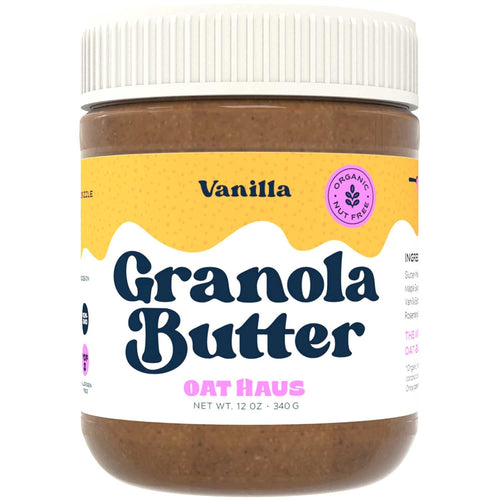 Oat Haus Cookie Dough Granola Butter, Chipless