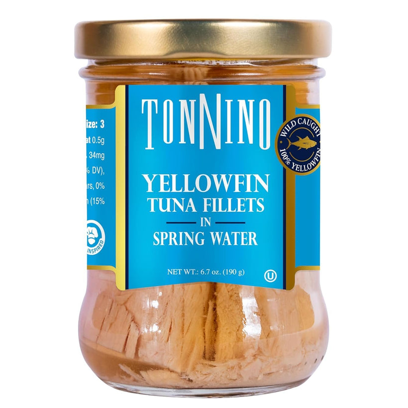 Tonnino Tuna Fillet in Water, 6.7 oz