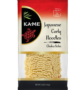 KA-ME Japanese Curly Noodles -- 5 oz