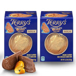 Terry's Milk Chocolate Orange - 2 Pack 5.53 oz each - Milk Chocolate with a Twist of Orange Flavor - Gourmet Treats for Holiday Gifts and Sharing with Friends - Orange chocolate Ball Flavor Experience