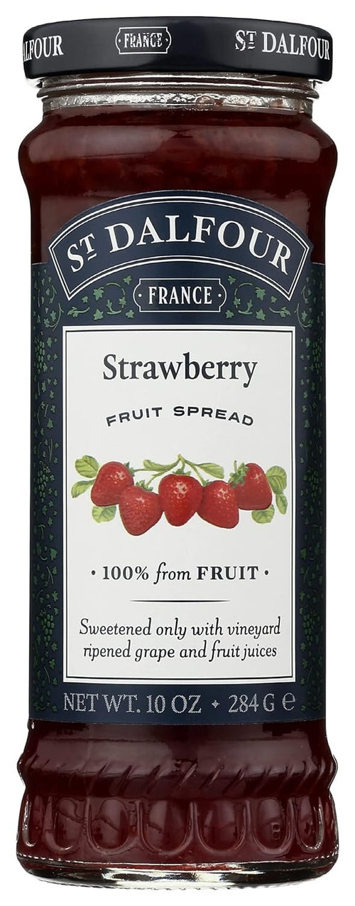 St. Dalfour Strawberry Fruit Spread, 10 oz (Pack of 6)