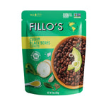 Fillo's Cuban Black Beans, Ready to Eat Sofrito & Beans, 10 oz Pk of 6,Gluten-Free, Preservative-Free