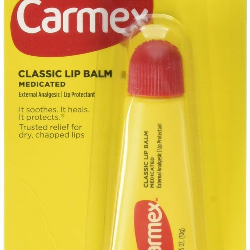 Carmex Classic Lip Balm, Medicated, 0.35 oz