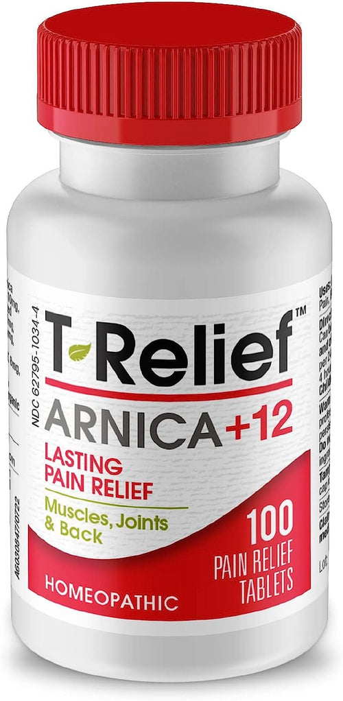 MediNatura T-Relief Arnica +12 Tablets, 100 Count