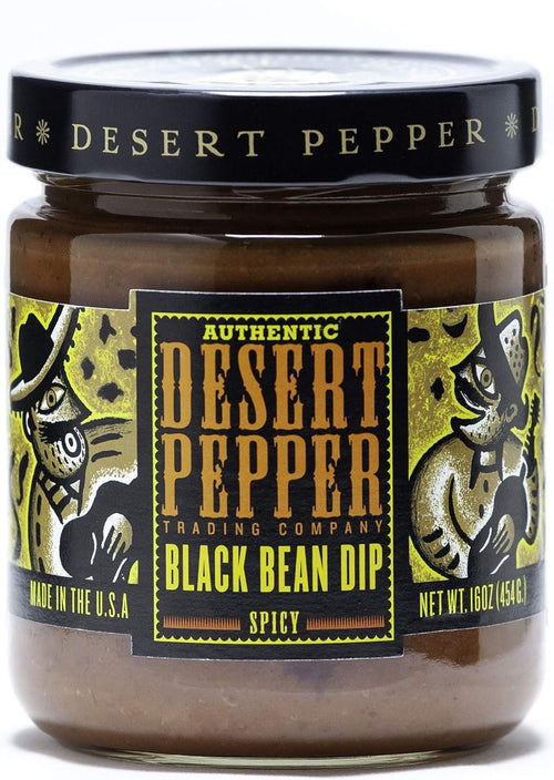 Desert Pepper Spicy Black Bean Dip, 16 oz