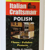 Granite and Marble Polish - Cleans and Protects - Italian Craftsman 16 oz