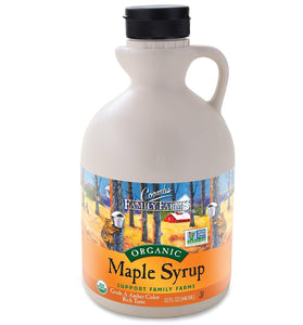 Coombs Family Farms Organic Maple Syrup, Grade A, Dark Color