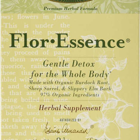 FLORA - FlorEssence Dry Tea Blend, Gentle Detox & Cleanse, 2.2 Oz
