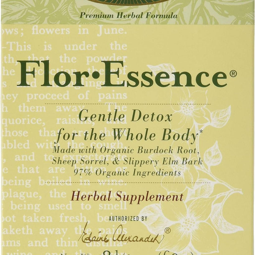 FLORA - FlorEssence Dry Tea Blend, Gentle Detox & Cleanse, 2.2 Oz