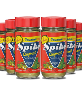 Spike Original All-Purpose Seasoning, All Natural, Low Sodium, No Sugar, No MSG, 3oz (Pack of 6)