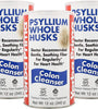 Yerba Prima Psyllium Husk, 12 Ounce (Pack of 3) - Fiber Supplement for Regularity, Colon Cleansing, Natural Support for Gut Health, Non GMO, Gluten Free, Vegan, No Sweeteners