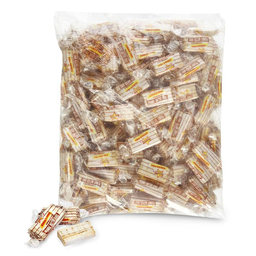 Atkinson's Sugar Free Peanut Butter Bars - Individually Wrapped 1 lb Bulk Frosted Coated Candy - Diabetic-Friendly Snack, Sugar-Free Treats, Dietary Candy | Peanut Butter Lover's Delight