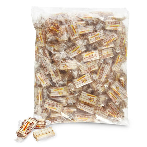 Atkinson's Sugar Free Peanut Butter Bars - Individually Wrapped 1 lb Bulk Frosted Coated Candy - Diabetic-Friendly Snack, Sugar-Free Treats, Dietary Candy | Peanut Butter Lover's Delight