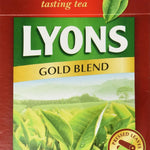 Lyons Gold Blend Tea. 3 Pack X 80 Bags