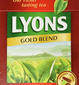 Lyons Gold Blend Tea. 3 Pack X 80 Bags