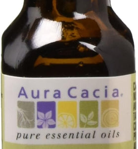 Aura Cacia 100% Pure Geranium Essential Oil | GC/MS Tested for Purity | 15 ml (0.5 fl. oz.) | Pelargonium graveolens