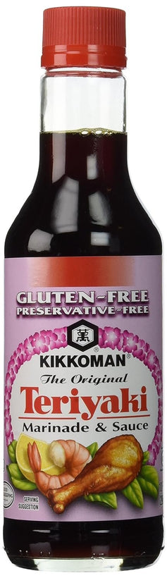 Kikkoman Gluten Free Teriyaki Sauce, 10 Ounce, one pack
