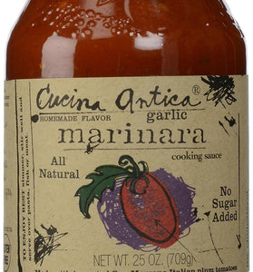 Cucina Antica Garlic Marinara Sauce, 25 oz