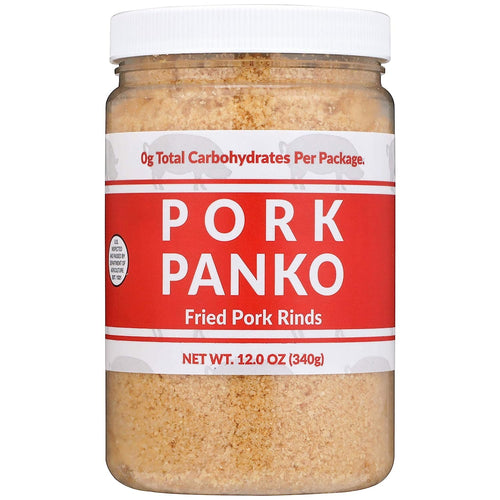 Pork Panko Pork Rind Bread Crumbs, 12 oz Jar