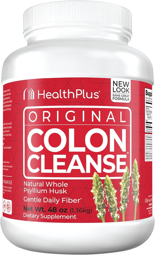 Health Plus Daily Psyllium Husk Fiber, 48 oz (194 Servings)