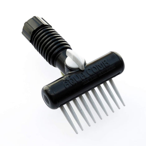 Aqua Comb Pic-Comb and Water Grooming Tool - Two Sizes for Short, Medium or Long Haired Pets