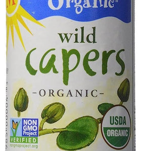 Mediterranean Organic Capers, 3.5 oz