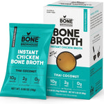 Bone Brewhouse - 9 Pack - Chicken Bone Broth Protein Powder - Thai Coconut Flavor