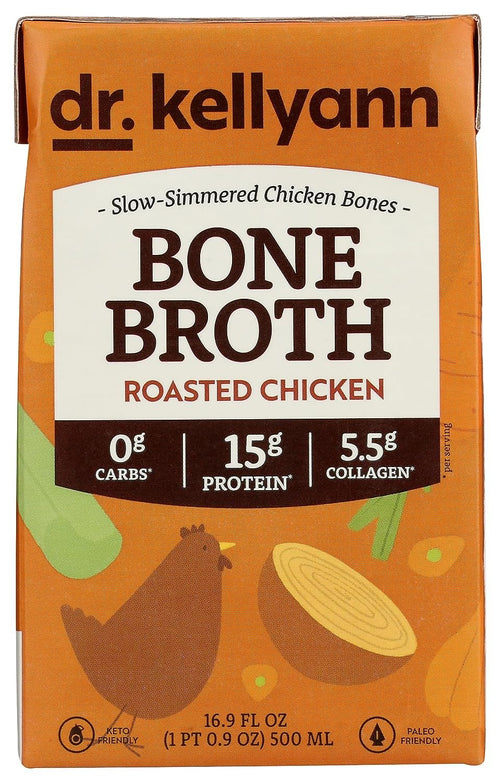 Dr. Kellyann Roasted Chicken Bone Broth, 16.9 oz