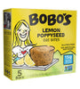 Bobo's Oat Bites, Lemon Poppyseed, 1.3 Ounce (5 Count Box)
