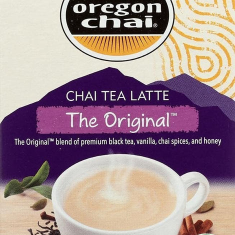 Oregon Chai Original Tea Latte Mix, 8 ct