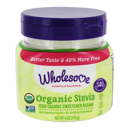 Wholesome Organic Stevia Spoonable Sweetener, 6 oz (Pack of 6)