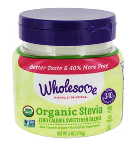 Wholesome Mindfully Delicious Organic Stevia Spoonable Sweetener, 6 Ounce (Pack of 6)