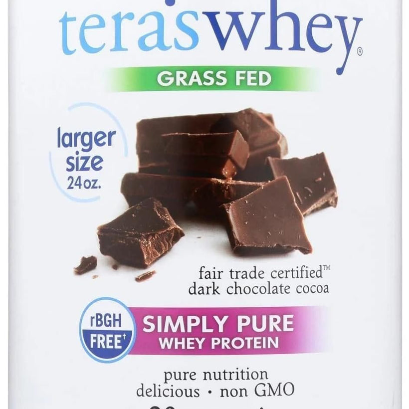 Simply tera's Pure whey Protein Powder, Family Size Dark Chocolate Flavor