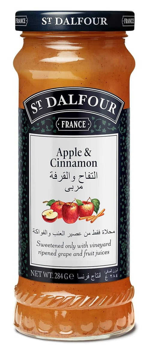 St. Dalfour Apple & Cinnamon Fruit Spread, 10 oz