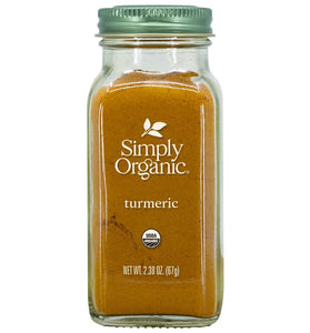 Simply Organic Ground Turmeric Root, Certified Organic | 2.38 oz | Curcuma longa L.