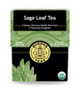 Buddha Teas Organic Sage Leaf Tea - OU Kosher, USDA Organic, CCOF Organic, 18 Bleach-Free Tea Bags