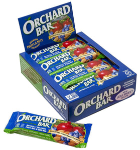 Orchard Bars Non-GMO Fruit & Nut, Blueberry Pomegranate Almond, 1.4 Oz, Pack of 12