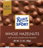 Ritter Sport Milk Chocolate with Whole Hazelnuts 100g/3.52oz (Pack of 2)