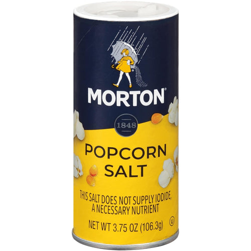 Morton Popcorn Salt, 3.75 oz