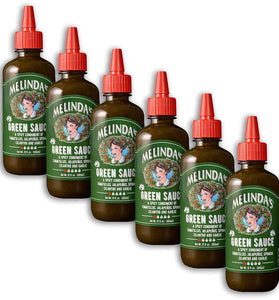 Melinda’s Green Sauce, 12 fl oz (355 ml) (Pack of 6)