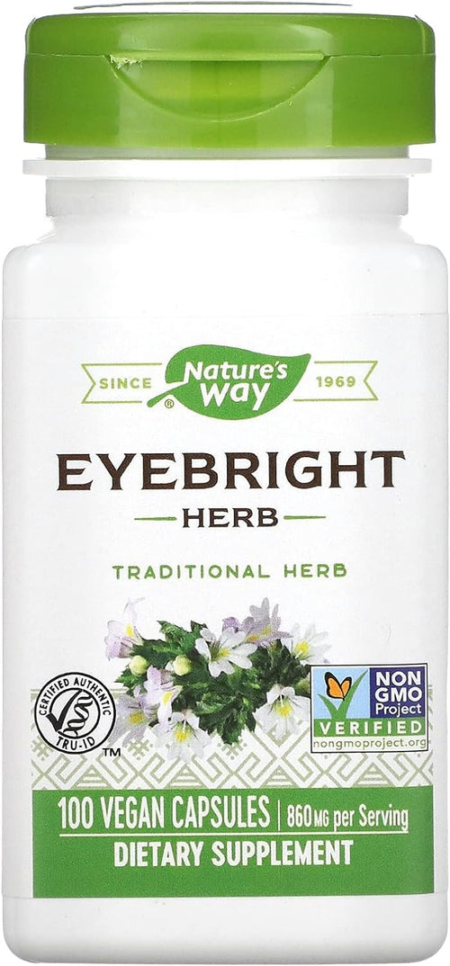 Nature's Way Eyebright Herb, 560 mg, 100 Vegan Capsules