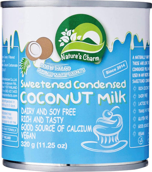 Nature's Charm Sweetened Condensed Coconut Milk, 11.25 oz