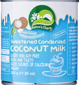Nature's Charm Sweetned Condensed Coconut Milk, 11.25 Ounce. (Pack of 3)