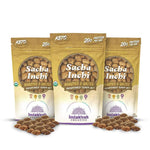 Roasted and Salted Sacha Inchi Nuts Bundle, Healthy Adult Snacks for On-the-Go Snacking, Resealable Bags for Sharing, Pack of 3