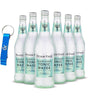 Fever-Tree Elderflower Tonic Water - Delicate Floral Mixer for Premium Spirits, 16.9oz (Pack of 6) with Pura Parcel Bottle Opener