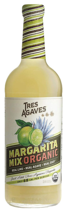 Tres Agaves Organic Margarita Mix 1L (Pack of 2)