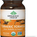 ORGANIC INDIA Turmeric Curcumin Herbal Supplement - Joint Mobility & Immune System Support, Healthy Inflammatory Response, Whole Root Supplement, Organic Trikatu, USDA Certified Organic - 90 Capsules