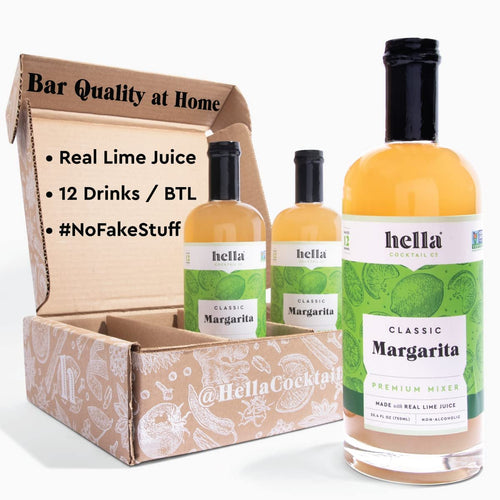 Hella Cocktail Co. Classic Margarita Mixer, 750 ml (Pack of 3)