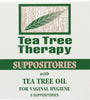 Tea Tree Therapy - Suppository with Tea Tree Oil For Vaginal Hygiene (2-Pack of 6)