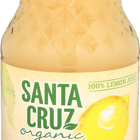 Santa Cruz, Organic 100% Pure Lemon Juice, 32 Fl Oz Bottle